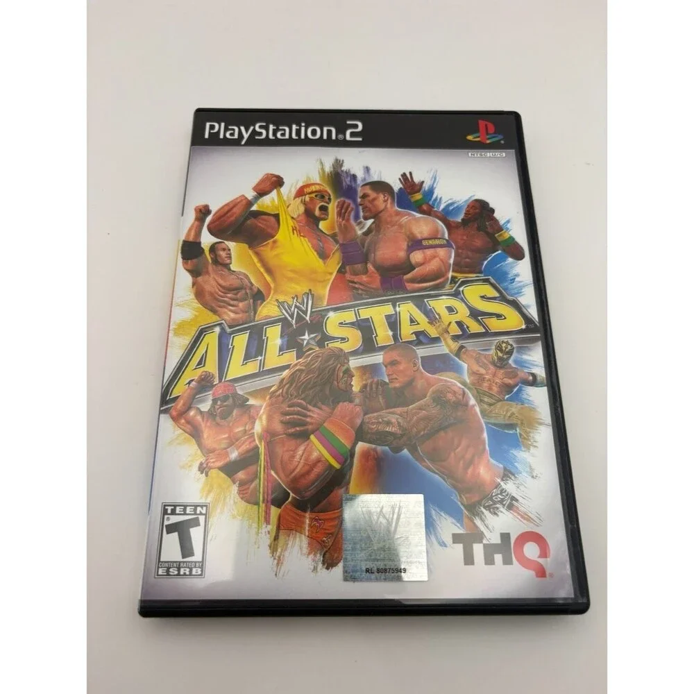WWE All Stars (Sony PlayStation 2, 2011) PS2 Complete W/ Manual CIB Tested